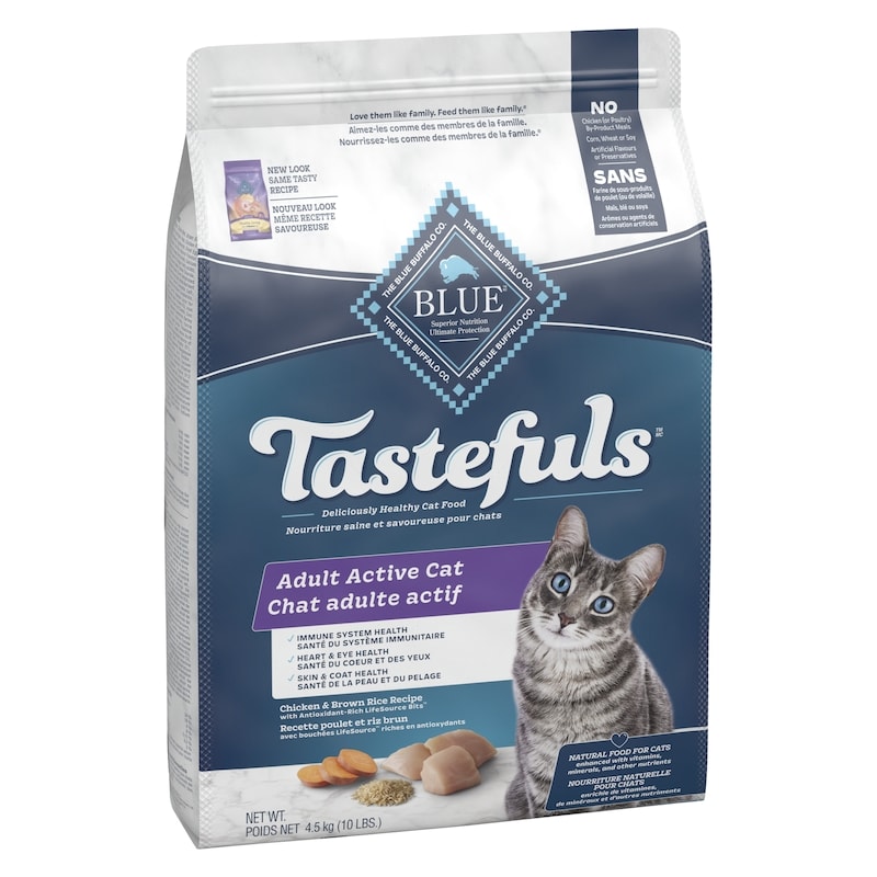 Tastefuls Adult Active Cat Chicken & Brown Rice Dry Cat Food