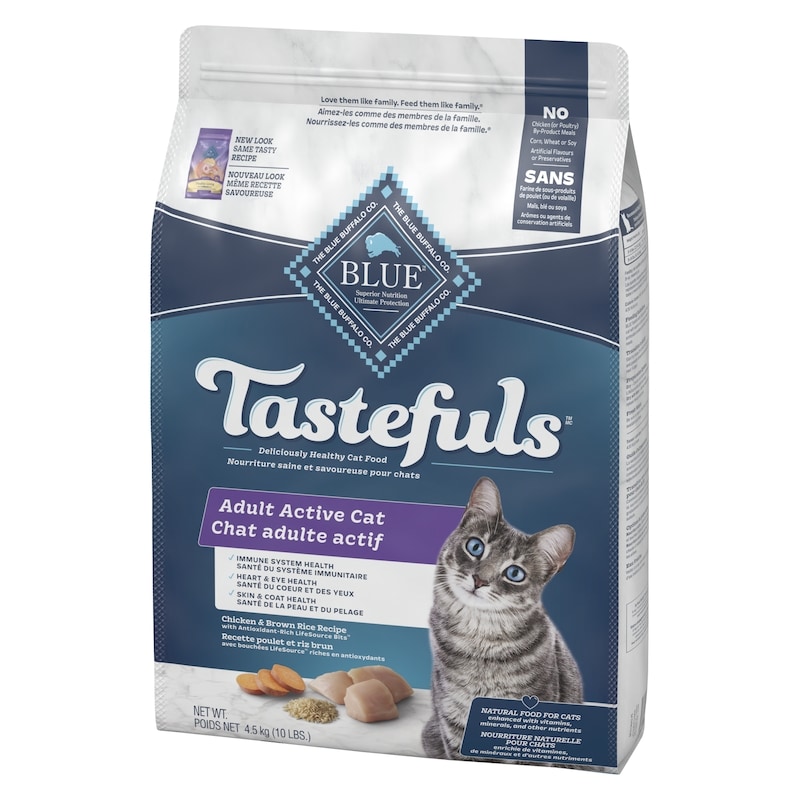 Tastefuls Adult Active Cat Chicken & Brown Rice Dry Cat Food