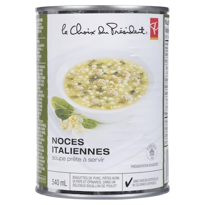 Soupe noces à l'italienne