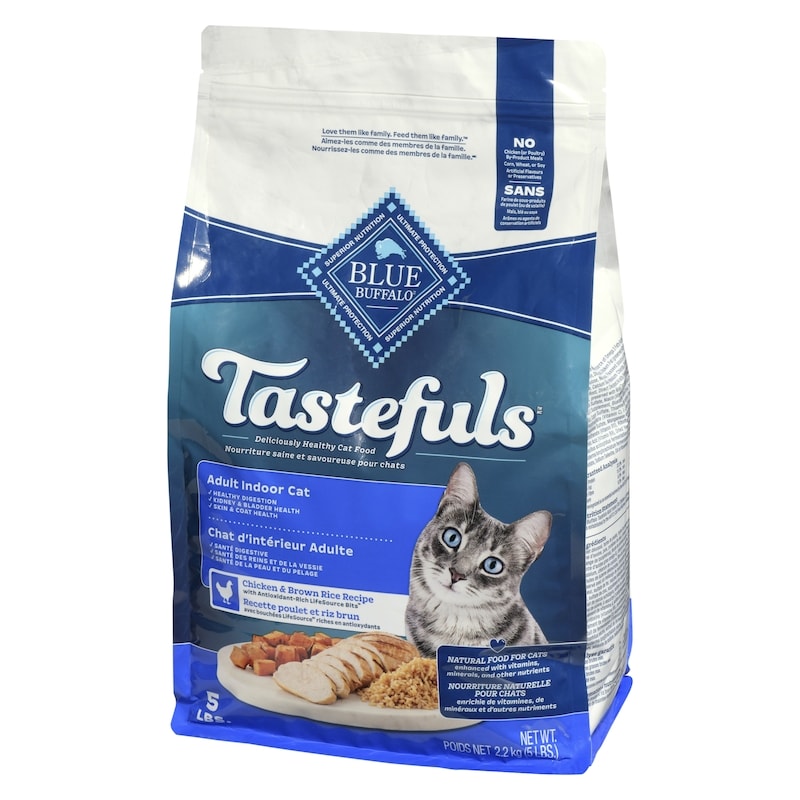 Tastefuls Adult Cat Indoor Formula Chicken & Brown Rice Dry Cat Food