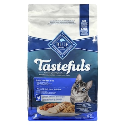 Tastefuls Adult Cat Indoor Formula Chicken & Brown Rice Dry Cat Food