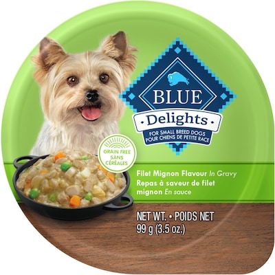Blue Buffalo Delights Filet Mignon Flavor in Gravy 0.1 kg, $1.79/100g