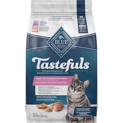 Blue Buffalo Tastefuls Adult Cat Sensitive Stomach Chicken & Brown Rice Dry Cat Food 2.2 kg, $1.14/100g