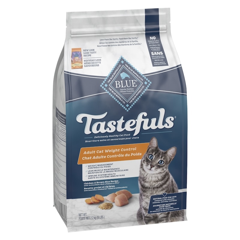 Tastefuls Adult Cat Weight Control Chicken & Brown Rice Dry Cat Food