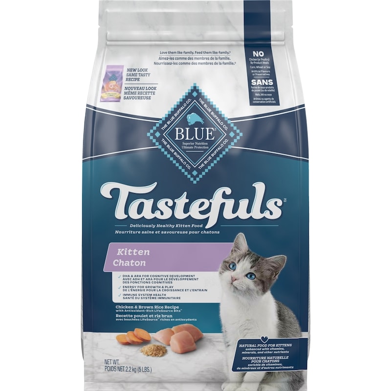 Tastefuls Kitten Chicken & Brown Rice Dry Kitten Food