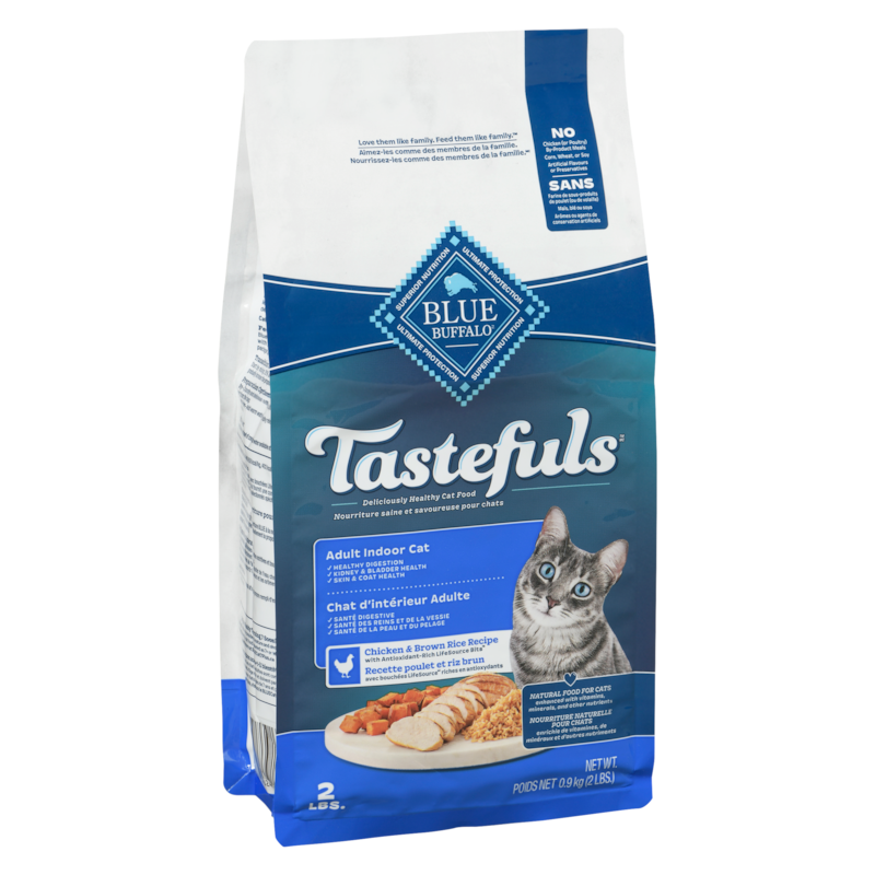 Tastefuls Adult Cat Indoor Chicken & Brown Rice Dry Cat Food