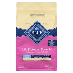 Blue Buffalo Life Protection Formula Small Breed Adult Dry Dog Food, Chicken & Brown Rice 2.2 kg, $1.18/100g