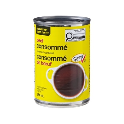 No Name Condensed Beef Consommé  284 ml, $0.49/100ml