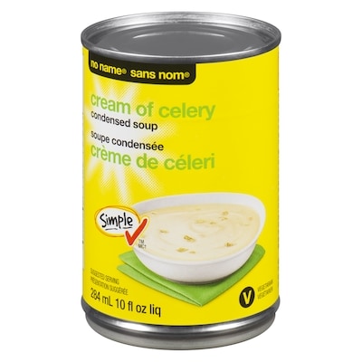 No Name Condensed Soup Cream Of Celery 284 ml, $0.63/100ml
