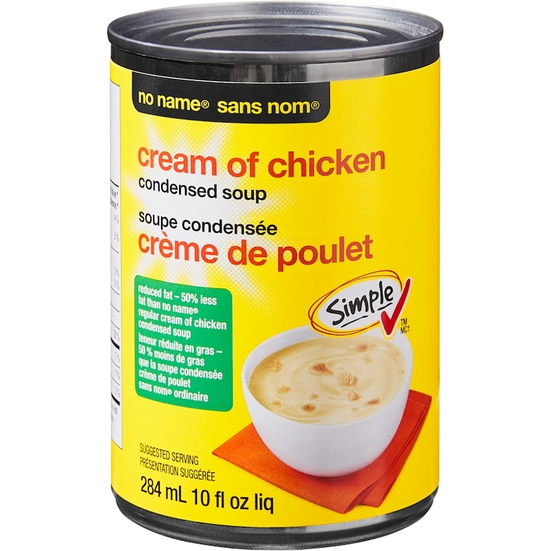 Cream of Chicken Condensed Soup, 50% Less Fat