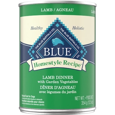 Blue Buffalo Homestyle Recipe Lamb 354 g, $1.13/100g