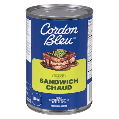 Cordon Bleu CORDON BLEU SAUCE SNDWCH CHAUD 398 ml, 0,70 $/100ml