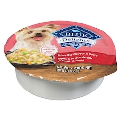Blue Buffalo Delights Prime Rib Flavor in Gravy 0.1 kg, $2.09/100g