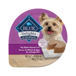 Blue Buffalo Delights Top Sirloin Pate 0.1 kg, $2.09/100g