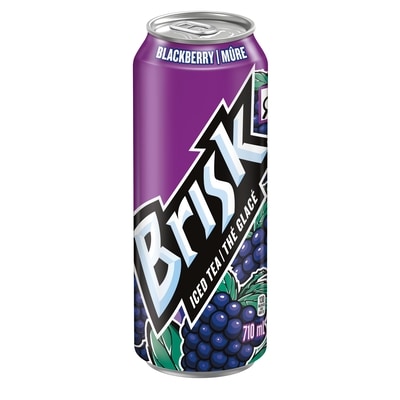Brisk Mûre thé glacé 710 ml, 0,22 $/100ml