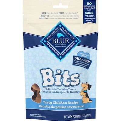 Blue Buffalo Blue Bits Gateries Poul Chien 113 g, 6,63 $/100g