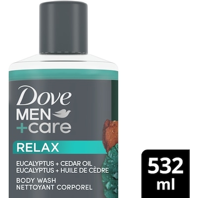 Dove Gel douche pour réparer la peau Eucalyptus + Huile de Cèdre 532 ml, 1,97 $/100ml