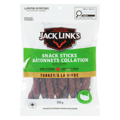 Jack Links Turkey Snacksticks Sausage Snacks 1 ea, $11.49/1ea