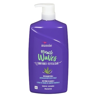 Aussie Miracle Waves Anti-Frizz Hemp Conditioner 778 ml, $1.35/100ml
