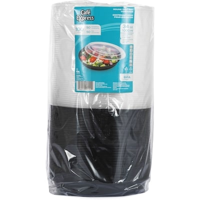 Café Express Round Take-Out Container 340z 1 ea, $21.99/1ea