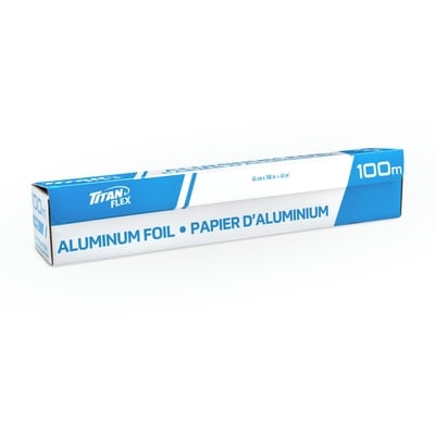Titan Aluminum Foil Roll 45cm x 100m 1 ea, $22.99/1ea