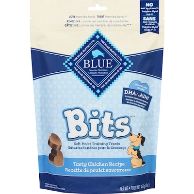Blue Buffalo Bits Chicken Dog Treat 0.45 kg, $4.33/100g