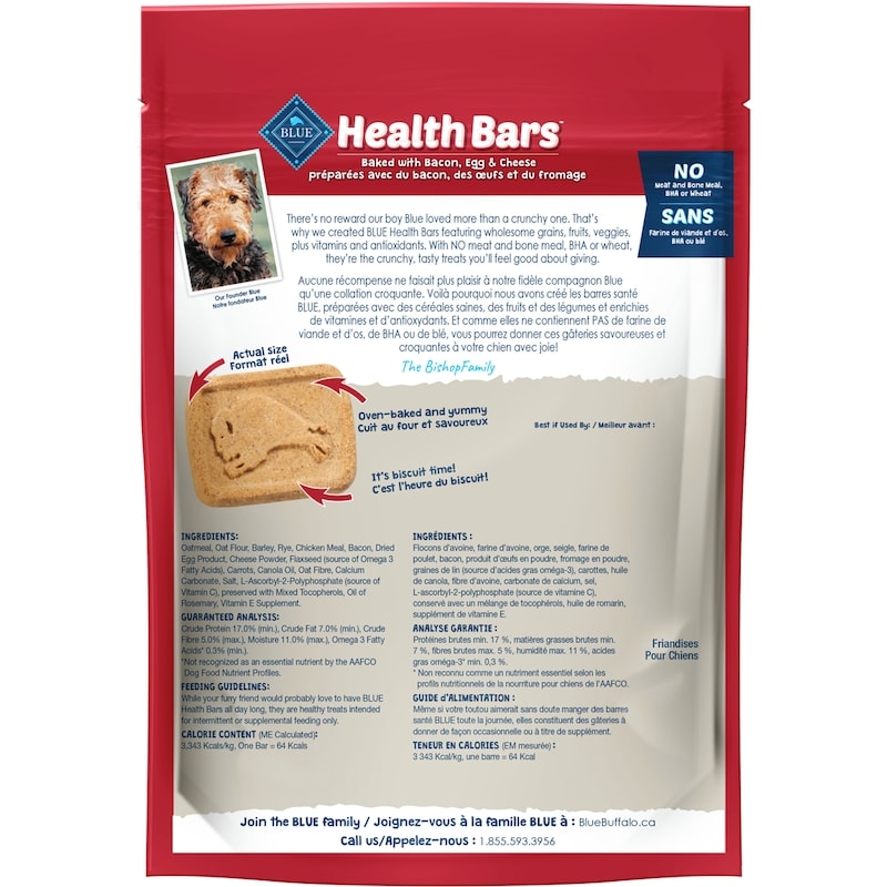 Health Bars Bacon/Egg Dog 