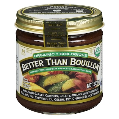 Better Than Bouillon Biologique Base Aux Légumes Assaisonné  227 g, 6,60 $/100g
