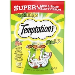 Temptations Mix-Ups Chicken, Catnip & Cheddar Flavour Adult Cat Treats 350 g, $1.94/100g