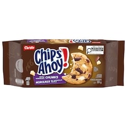 Christie Chips Ahoy! Biscuits aux pépites de chocolat triple, paquet refermable 251 g, 1,20 $/100g