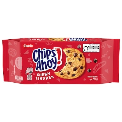 Christie Biscuits Chips Ahoy! tendres aux brisures de chocolat 271 g, 1,84 $/100g