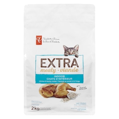 President's Choice Xtra Meaty Dry Cat Food 2 kg, $0.55/100g