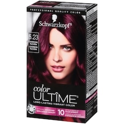 Color ultime permanent Hair Color Cream, 5.23 Charcoal Fuchsia