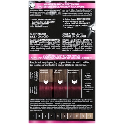Color Ultime – Crème colorante permanente pour cheveux – charbon fuchsia 5.23