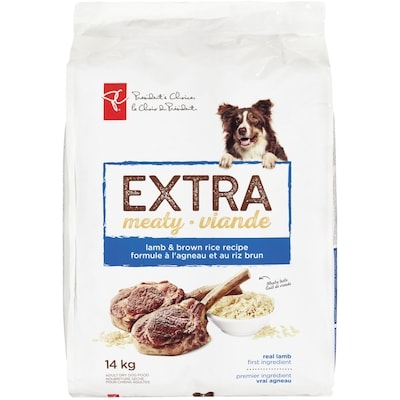 President's Choice Adult Dry Dog Food Lamb & Brown Rice Recipe 14 kg, $0.32/100g