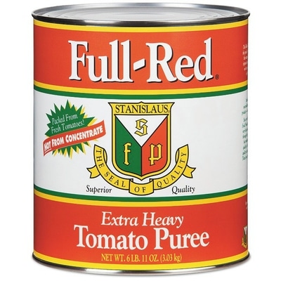 Stanislaus Tomato Puree 2.84 l, $0.39/100ml