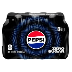Pepsi Zero Sugar Cola 8x355.0 ml, $0.30/100ml