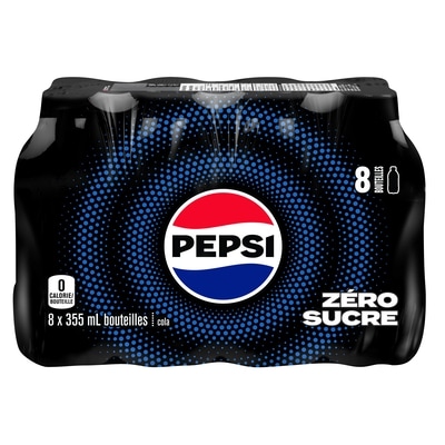 Pepsi Sans Sucre Cola 8x355.0 ml, 0,26 $/100ml
