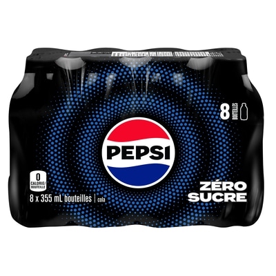 Pepsi Sans Sucre Cola 8x355.0 ml, 0,30 $/100ml