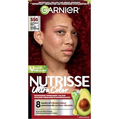 Garnier Nutrisse Ultra Color Coloration Permanente, Rouge Automne 1 ea, 10,11 $/1ch