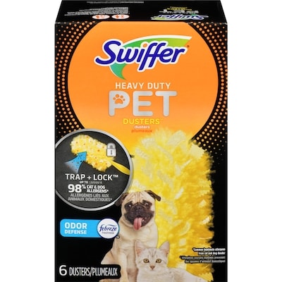 Swiffer Dusters, Pet Heavy Duty Refills with Febreze Odor Defense 6 ea, $2.83/1ea