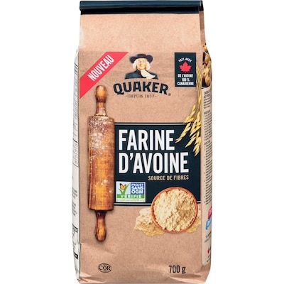 Quaker Qukr Farine Avoine 700 g, 1,00 $/100g