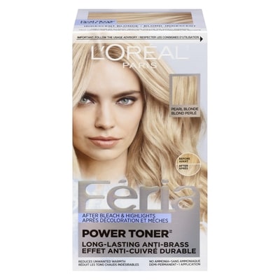 L’Oréal Féria couleur vibrante multi-facettes demi-permanent blond perlé 1 ea, 19,99 $/1ch