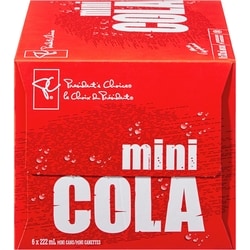 President's Choice Mini Cola 6 Pack - 222 ml | Fortinos