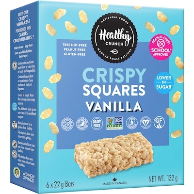 Healthy Crunch Vanilla Rice Crispy Squares  132 g, $4.54/100g