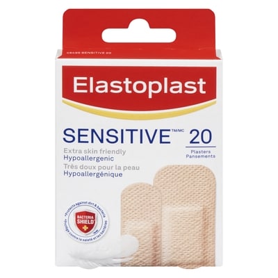 Elastoplast Plasters Sensitive 20 ea, $0.32/1ea