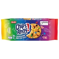 Christie Chips Ahoy! Biscuits aux pépites de chocolat arc-en-ciel, paquet refermable 258 g, 1,16 $/100g