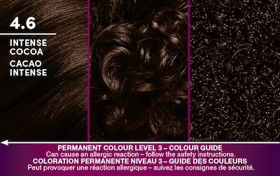 Keratin Color – Crème colorante permanente pour cheveux – Cacao intense 4.6