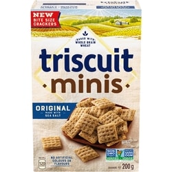 Triscuit TRISCUIT Minis Original Crackers 200 g, $1.50/100g