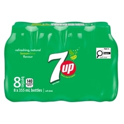 7Up Lemon Lime Soft Drink - 8x355.0 ml | No Frills Online